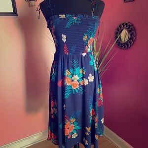 Express: Blue Floral Dreas